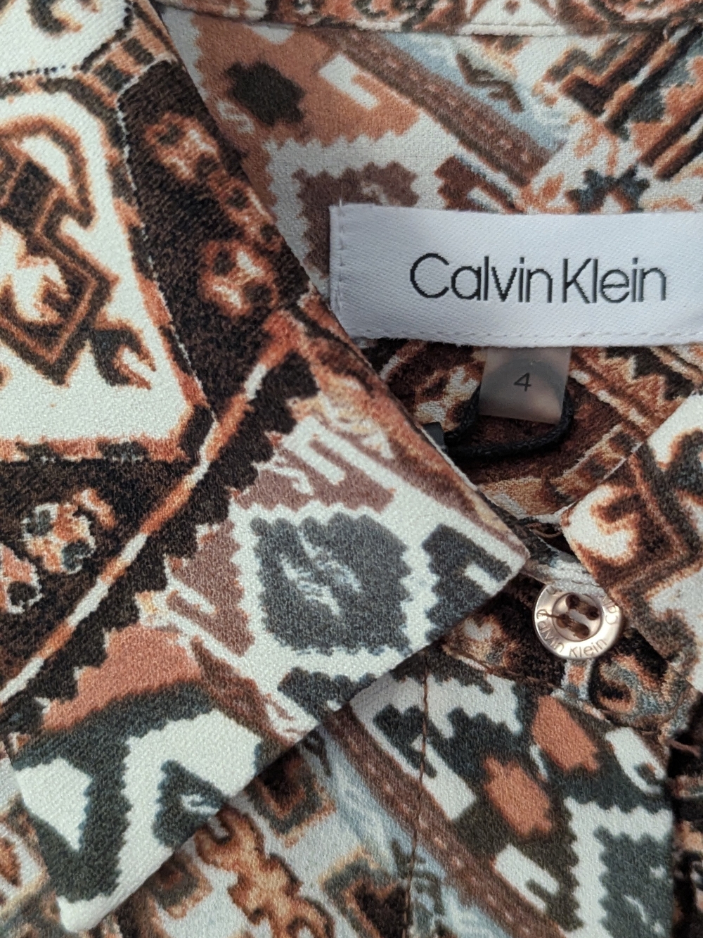 Calvin Klein Aztec Dress